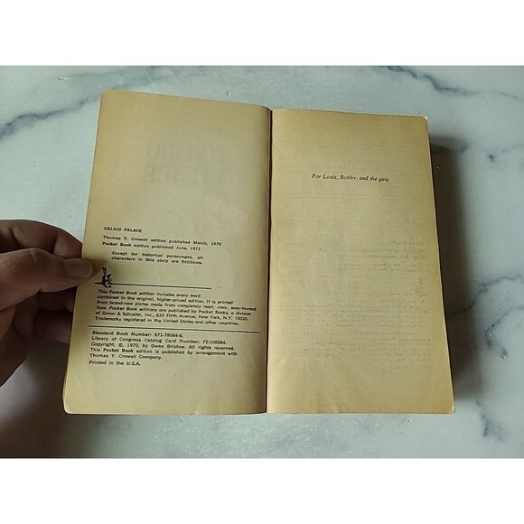 Calico Palace By Gwen Bristow Paperback - Picture 4 of 10